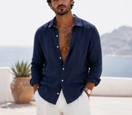 Manus™ - Camicia elegante Lino